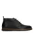 Manfield leren veterschoenen zwart
