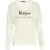 River Woods V-neck Tee Ls + Deco White