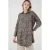 Leopardprint Lange Mouw Knopshirt