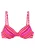 s.Oliver Bikinitop  pink / framboos / neonroze / wit