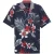 Puma Mattr Luau Performance-poloshirt met bloemenprint voor heren (Donkere marine / rood)