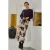 FREEQUENT maxi rok met print – ecru