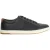 Dune London Heren Trez Canvas Laaggesneden Platte Schoenen (Zwart)
