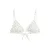 America Today voorgevormde triangel bikinitop Amber ecru/lichtblauw