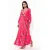 Bloemenwrap-midi-jurk