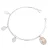 Orphelia ‘Jarina’ Dames 925 Sterling Zilveren Armband – Zilver/Roze ZA-7165