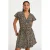 Cache Cache mini jurk met ceintuur en panterprint – bruin