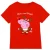 Peppa Pig Kinderen/kinderen george varken rendier t-shirt