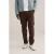 WE Fashion slim chino donkerbruin