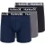 Hurley Men’s 3pk Regrind Value Navy/grey