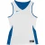 Nike Omkeerbaar mouwloos basketbalshirt voor dames (Obsidiaanblauw/Wit)