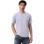 Calvin Klein Heren Badge Crew Neck Regular T-Shirt (Blue Jean)