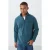 Mannen Pluche Half-Zip Sweatshirt