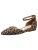 Tamaris Ballerina met riempjes  bruin / cappuccino / zwart