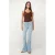 Lois Beverly 21 low flared jeans – lichtblauw