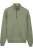 Baileys Half-Zip Sweater groen, Effen