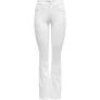 Only onlblush mid flared dnm rea0730 noo 15313015 white