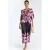 Bloemige V-hals Maxi-jurk