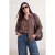 Trendyol Curve Dames Geel Gestreept Lang Getailleerd Grote maten Overhemden