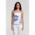 ARKET Ganny Placement Top White