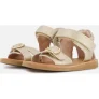 Shoesme Shoesme Classic Sandalen goud Leer
