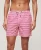 Superdry Mannen Gerecyclede Zwemshort met Print – 38 cm Roze