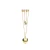 Ketting met hart hanger vrouw 24 Colours