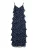 VILA Avondjurk ‘VILuna’  navy / lichtblauw