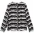 The Kooples Long-sleeved Top Black / White