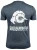 Heren Fitness Functioneel T-shirt met Logo Sport Outdoor Grijs