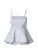 Fleur by Kaviar Gauche Top ‘Volume’  duifblauw