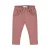 Dirkje katoenen regular fit baby joggingbroek met ruches – roze