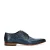 Manfield leren veterschoenen blauw