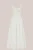 WE Fashion – Dames maxi jurk met embroideries – Regular fit – Wit – Katoen –