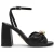 Steve Madden Meladi Sandals Black Leather
