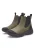 WODEN Chelsea boots ‘Siri’  kaki / zwart
