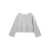 Sweatshirt met blote schouders en logo patch dames s.Oliver