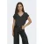 ONLY T-shirt zwart met glitter