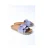Verbenas Rocio slippers blauw dames