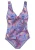 LASCANA Badpak  lichtblauw / donkerblauw / geel / pink