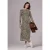 Mesh jurk met leoprint