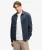 Twill Tweed Jersey Overhemd Blauw
