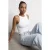 Mouwloze Slim-fit Cami Blouse