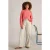 White Stuff Carlie Tweedy Cargo Trouser Light Natural