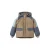 Wheat winterjas – bruin/blauw/lichtblauw
