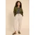White Stuff Adele Linen Jacket Dark Green