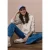 Cecil Dames Hoodie met structuur in Beige