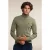 River Woods Cotton Roll Neck T-shirt Long Sleeves Fynboss Green
