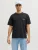 JACK & JONES Shirt ‘JORCATSKILLS’  azuur / zwart / wit