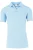 OLYMP Modern Fit Dames Poloshirt blauw, Effen